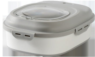 Foldable Airtight Pet Food Storage Box – 4L/5L Moistureproof & Insect-Proof Plastic Container