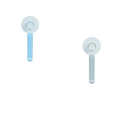 Round Handle Pet Comb – 135° Stainless Steel Self-Cleaning Grooming Brush for Dogs & Cats