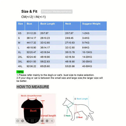 Reflective Dog Raincoat – Waterproof Polyester Poncho for Large Dogs, Golden Retrievers & Labradors (XS–4XL, Yellow/Blue)