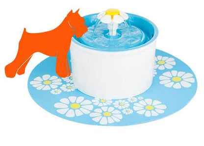 Automatic Pet Water Fountain – 1.6L Cat & Dog Drinking Bowl with Activated Carbon Filter & Quiet Pump