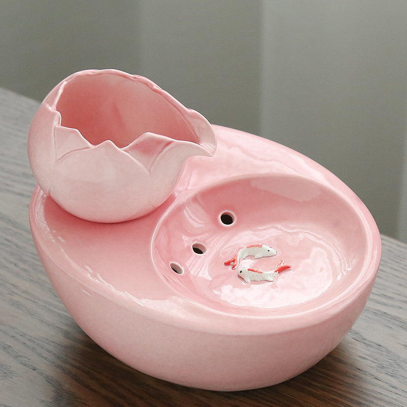 Cat Water Fountain – Flowing Living Water Drinking Bowl for Pets