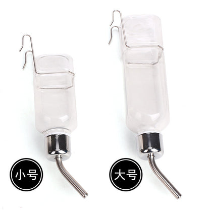 Pet Hanging Water Dispenser – Automatic Drinking Fountain Bottle, 180ml–500ml