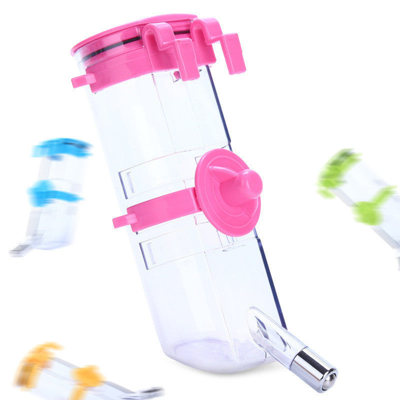 Pet Hanging Water Dispenser – Automatic Drinking Fountain Bottle, 180ml–500ml