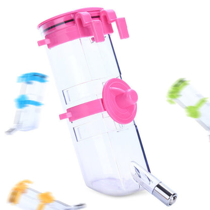 Pet Hanging Water Dispenser – Automatic Drinking Fountain Bottle, 180ml–500ml