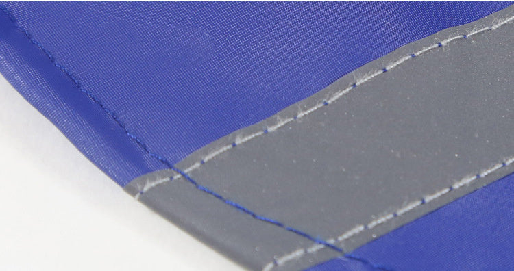 Large Dog Waterproof Raincoat – Reflective PU Pet Jacket for Labradors & Golden Retrievers, Windproof & Snowproof