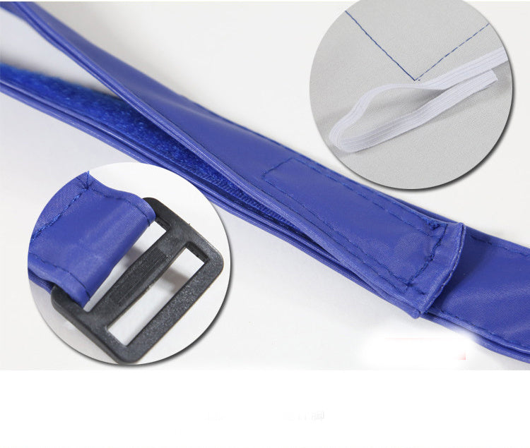 Large Dog Waterproof Raincoat – Reflective PU Pet Jacket for Labradors & Golden Retrievers, Windproof & Snowproof