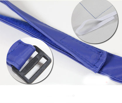 Large Dog Waterproof Raincoat – Reflective PU Pet Jacket for Labradors & Golden Retrievers, Windproof & Snowproof