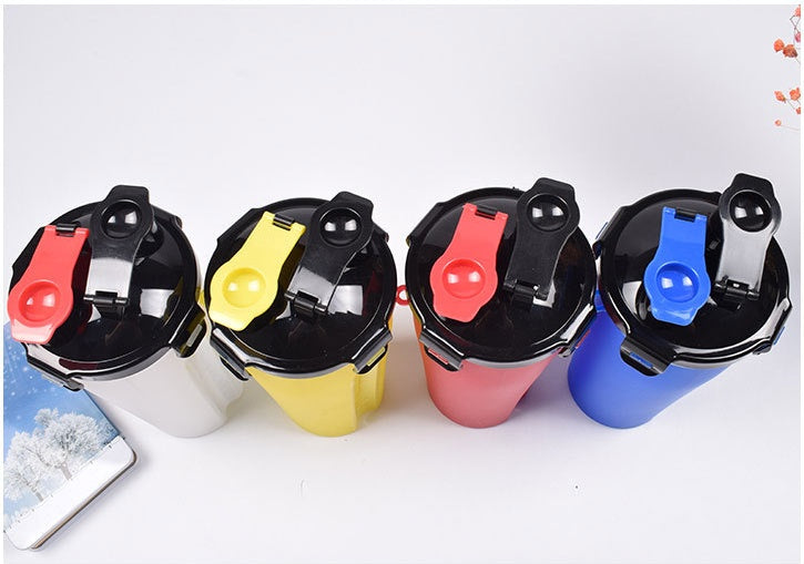 Pet Travel Water Bottle – Squeeze Portable Drinking Cup Dispenser, 650ml