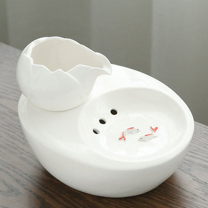 Cat Water Fountain – Flowing Living Water Drinking Bowl for Pets