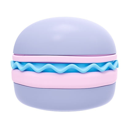 Hamburger Style 5-in-1 Dog Bowl – Anti-Choke Non-Slip Silicone Slow Feeder, Multi-Color