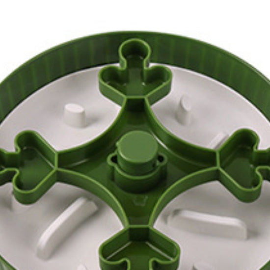 Pet Slow Feeder Bowl – Rotating Game Board with Lick Mat & Anti-Choke Design for Cats and Dogs