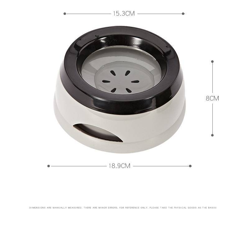 Anti-Spill Pet Car Bowl – Non-Slip Splash-Proof Dog & Cat Feeding Bowl, 196g