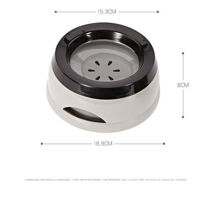 Anti-Spill Pet Car Bowl – Non-Slip Splash-Proof Dog & Cat Feeding Bowl, 196g