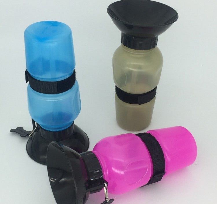 Portable Pet Water Bottle – Travel Drinking Cup with Refillable Flow System, 180g