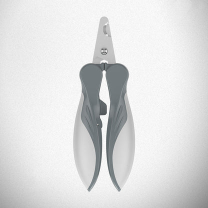 Dog Nail Clippers – Safe Stainless Steel Pet Nail Trimmer with Non-Slip Soft Rubber Grip