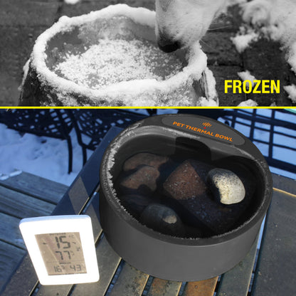 Pet Heating Bowl – Constant Temperature Cat & Dog Water and Food Bowl, 2.2L Capacity, ABS, 35W