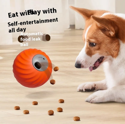 Pet Electric Food Dropping Ball – Interactive Puzzle Toy for Cats & Dogs, Self-Play Stress
