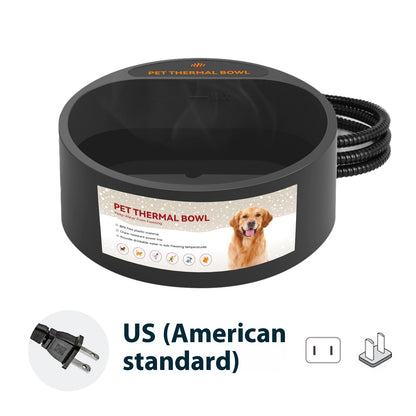 Pet Heating Bowl – Constant Temperature Cat & Dog Water and Food Bowl, 2.2L Capacity, ABS, 35W