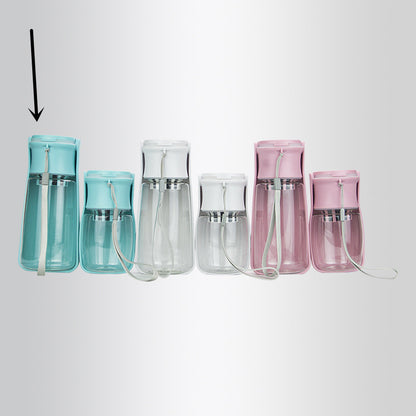 Portable Pet Water Bottle – Outdoor Foldable Cup with Filter Option, 350ml/550ml