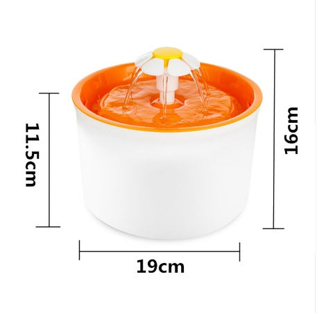 Automatic Pet Water Fountain – 1.6L Cat & Dog Drinking Bowl with Activated Carbon Filter & Quiet Pump