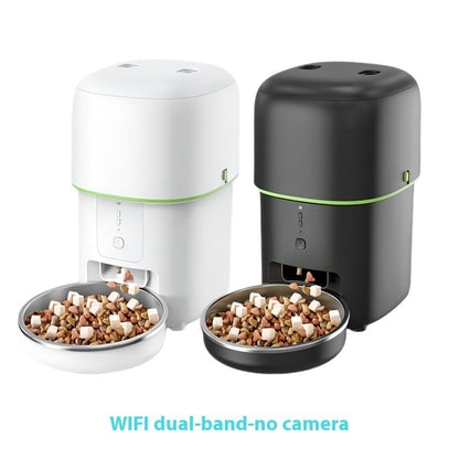Smart Automatic Pet Feeder – WiFi Remote Video Control Food Dispenser for Cats & Dogs, 2L/4L