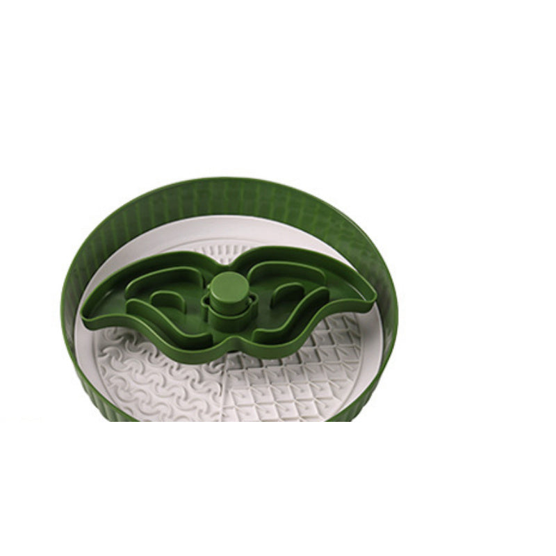 Pet Slow Feeder Bowl – Rotating Game Board with Lick Mat & Anti-Choke Design for Cats and Dogs