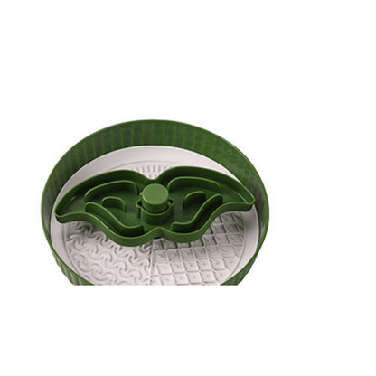 Pet Slow Feeder Bowl – Rotating Game Board with Lick Mat & Anti-Choke Design for Cats and Dogs