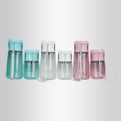 Portable Pet Water Bottle – Outdoor Foldable Cup with Filter Option, 350ml/550ml