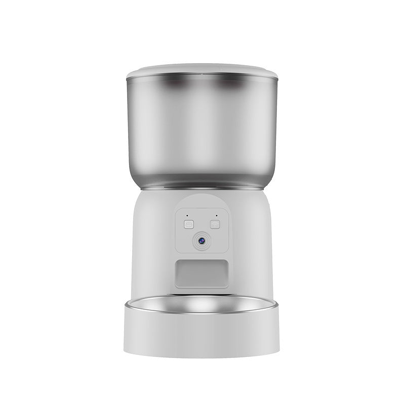 Smart Automatic Pet Feeder – Video Monitoring, Moisture-Proof Food Dispenser with Timer for Cats & Dogs
