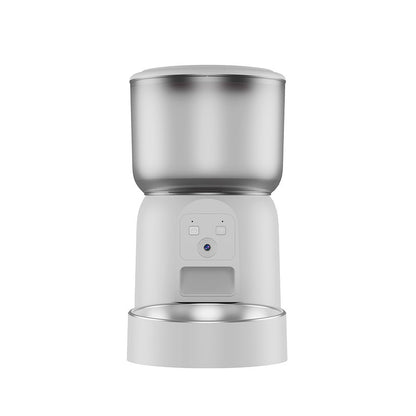 Smart Automatic Pet Feeder – Video Monitoring, Moisture-Proof Food Dispenser with Timer for Cats & Dogs