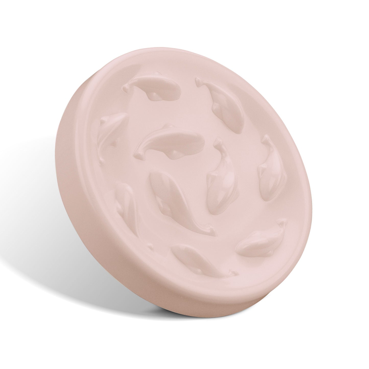 Slow Feeding Bowl for Cats & Dogs – Anti-Choke Goldfish Design Melamine Pet Feeder