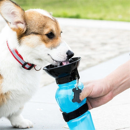 Portable Pet Water Bottle – Travel Drinking Cup with Refillable Flow System, 180g