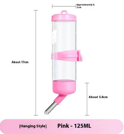 Pet Water Feeder Bottle – Leak-Proof Ball Kettle Drinking Dispenser, 60ml–250ml