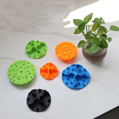 Dog Licking Pad – Silicone Slow Feeder with Suction Cups, Anti-Choke Calming Mat, 8/10/12cm