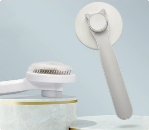 Pet Cat Comb – Gentle Grooming Brush for Cats & Small Pets, Soft Deshedding & Massage Comb