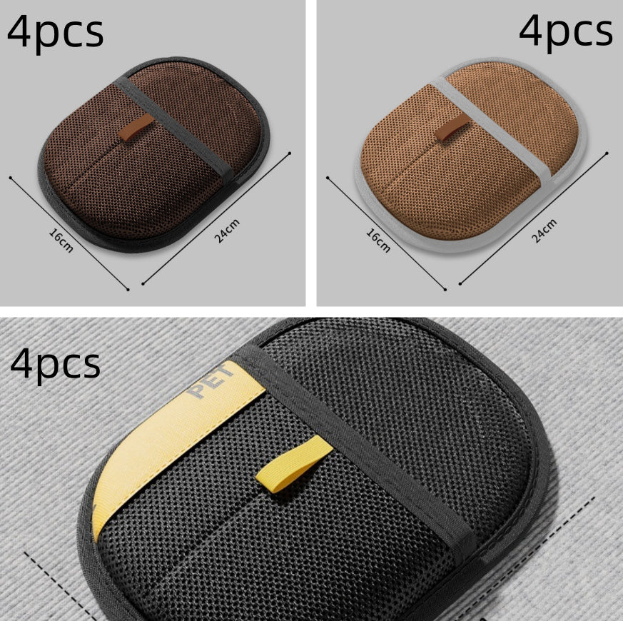 Cat Hair Remover Brush – Electrostatic Fur Cleaning Glove for Cats, Velvet Pet Hair Removal Tool