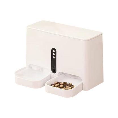Pet Intelligent Feeder & Water Dispenser – All-in-One Automatic Feeding Machine for Cats & Dogs