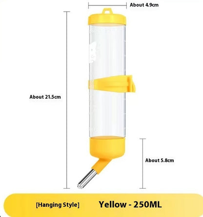 Pet Water Feeder Bottle – Leak-Proof Ball Kettle Drinking Dispenser, 60ml–250ml