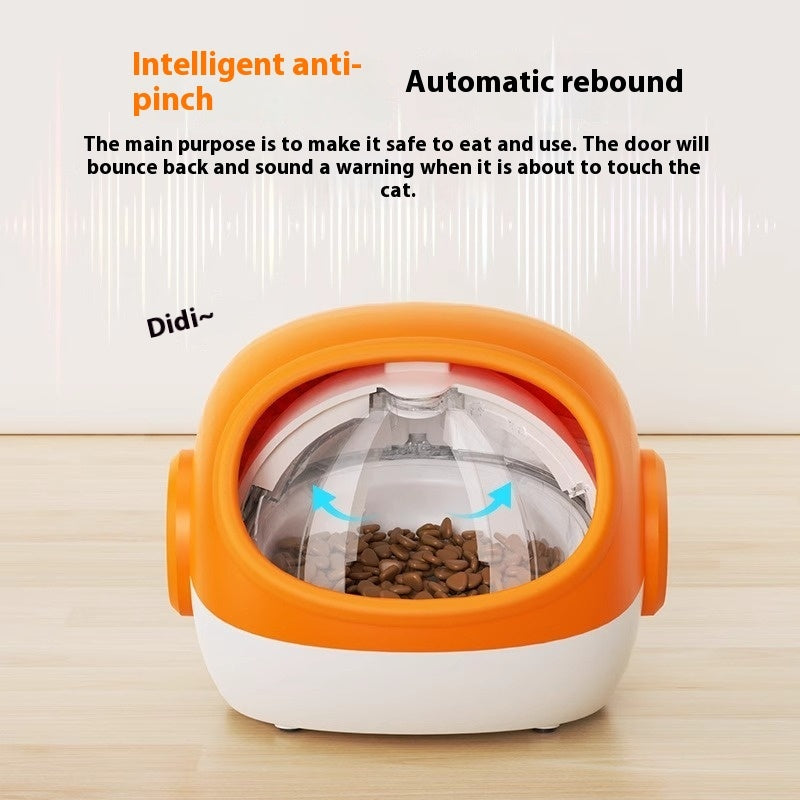 Chip Automatic Pet Feeder – Anti-Grab Food Bowl with Smart ID for Multi-Cat Feeding