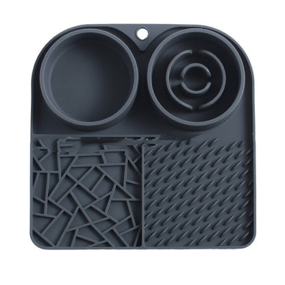 Silicone Pet Slow Feeding Mat – Lick Pad with Strong Suction Cups for Cats