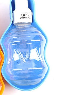 Travel Dog Water Bottle – Portable Hanging Pet Drinking Bottle with Metal Buckle, 5 Colors