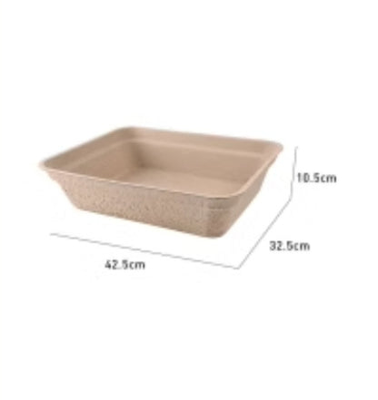 Disposable Cat Litter Box – Waterproof, Eco-Friendly & Biodegradable Portable Tray