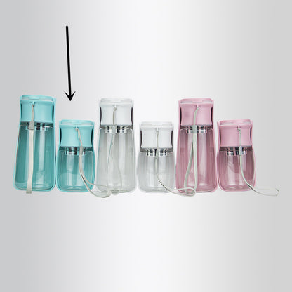 Portable Pet Water Bottle – Outdoor Foldable Cup with Filter Option, 350ml/550ml
