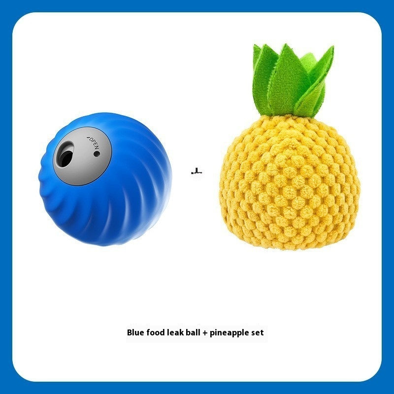 Pet Electric Food Dropping Ball – Interactive Puzzle Toy for Cats & Dogs, Self-Play Stress