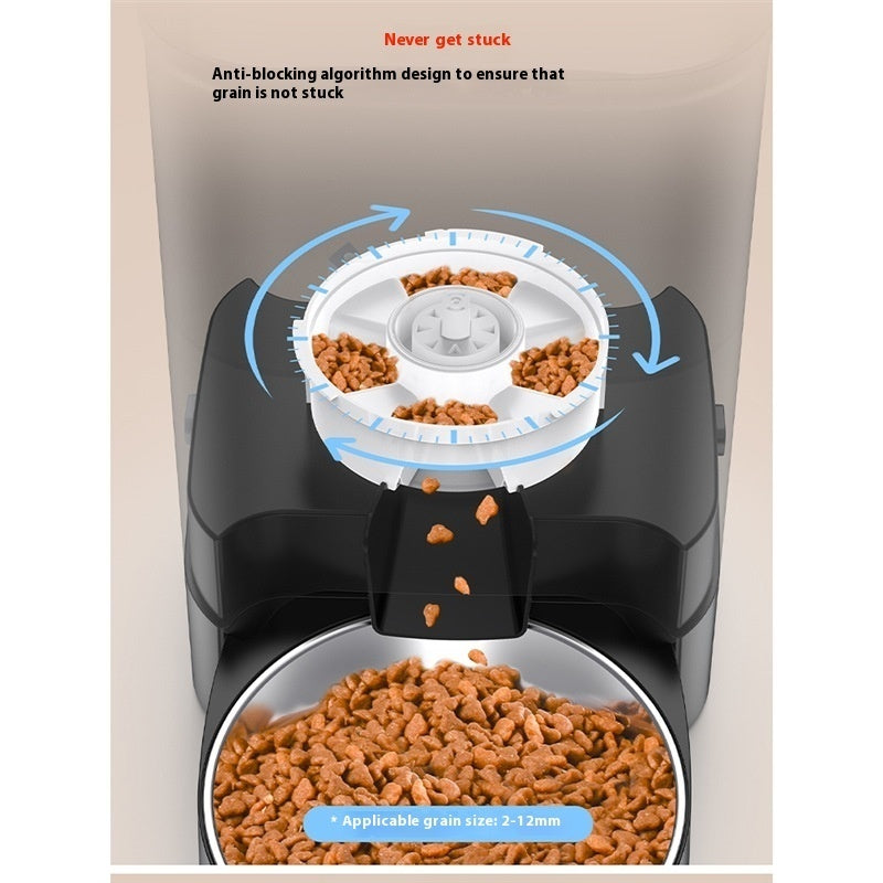 Smart Automatic Pet Feeder – Cat Food Dispenser with Timer & Portion Control, 3.5L/5L Single or Double Bowl