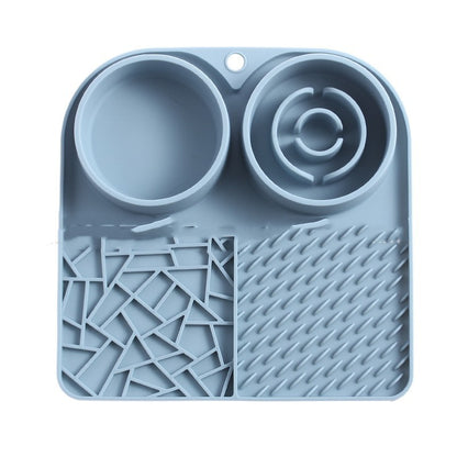 Silicone Pet Slow Feeding Mat – Lick Pad with Strong Suction Cups for Cats