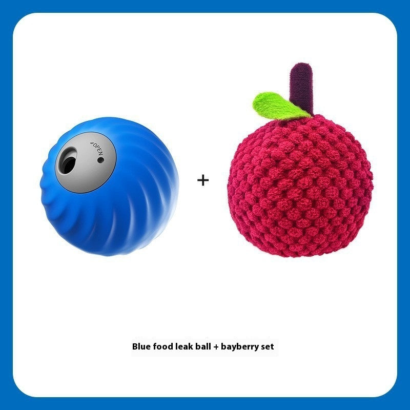 Pet Electric Food Dropping Ball – Interactive Puzzle Toy for Cats & Dogs, Self-Play Stress