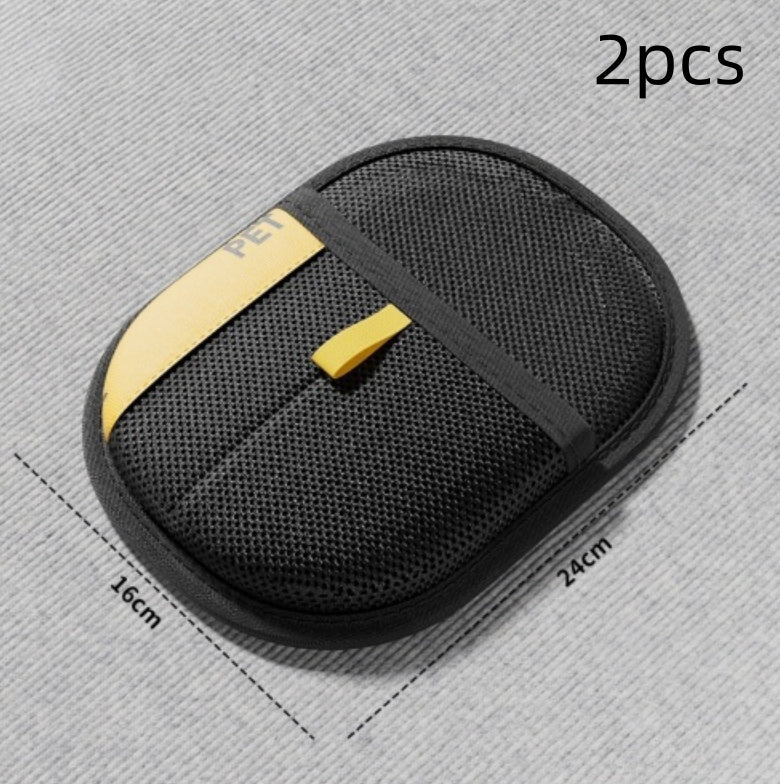 Cat Hair Remover Brush – Electrostatic Fur Cleaning Glove for Cats, Velvet Pet Hair Removal Tool