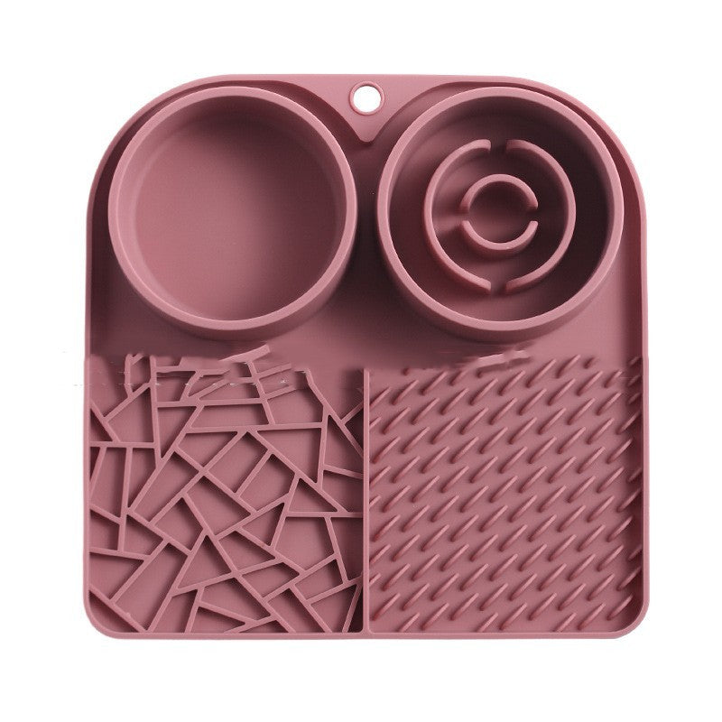 Silicone Pet Slow Feeding Mat – Lick Pad with Strong Suction Cups for Cats